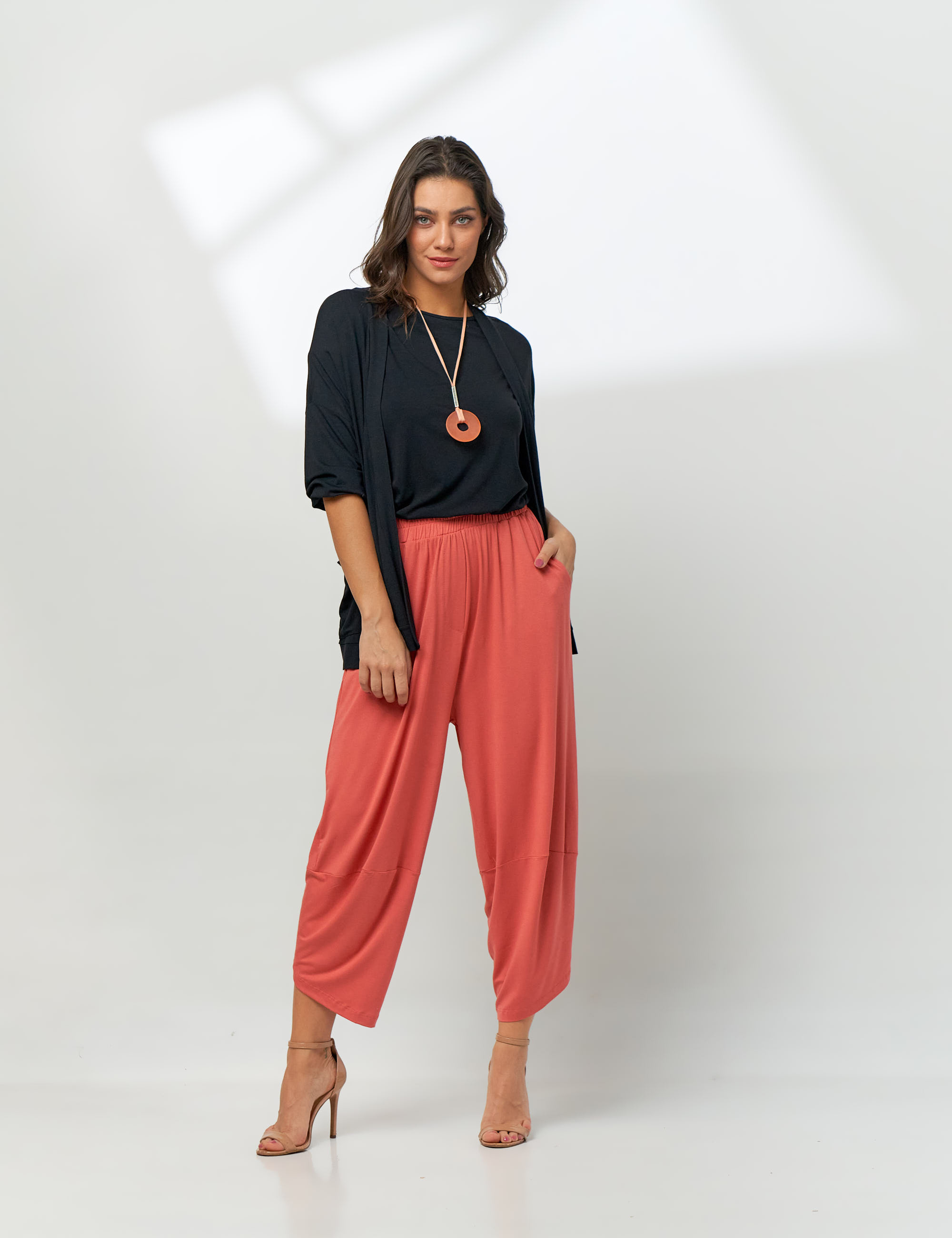 Kimono Malha Preto-U