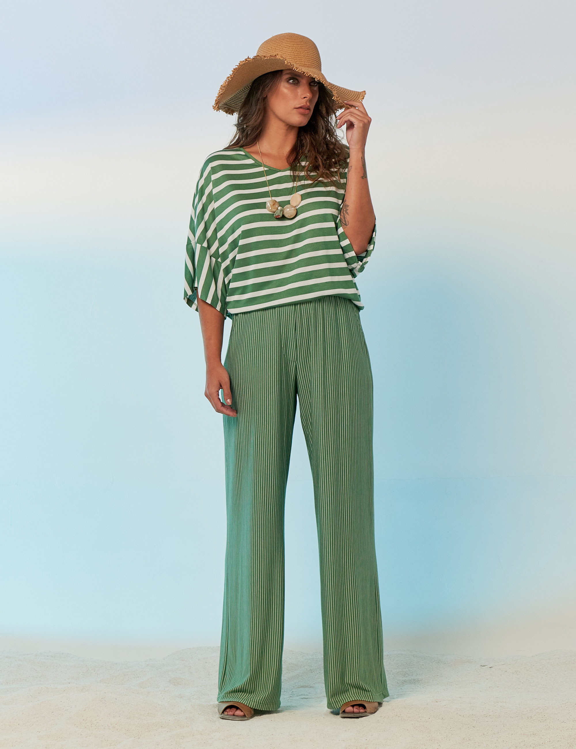 Pantalona Listras Coco