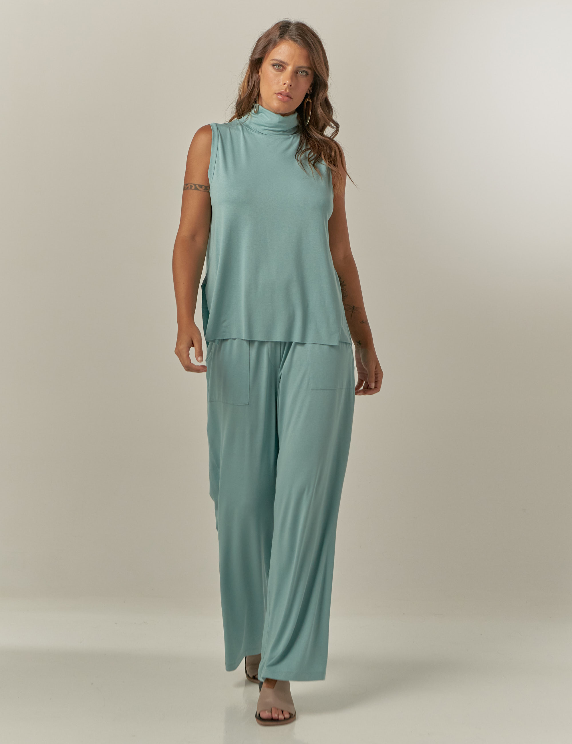 Regata Gola Alta Porcelana