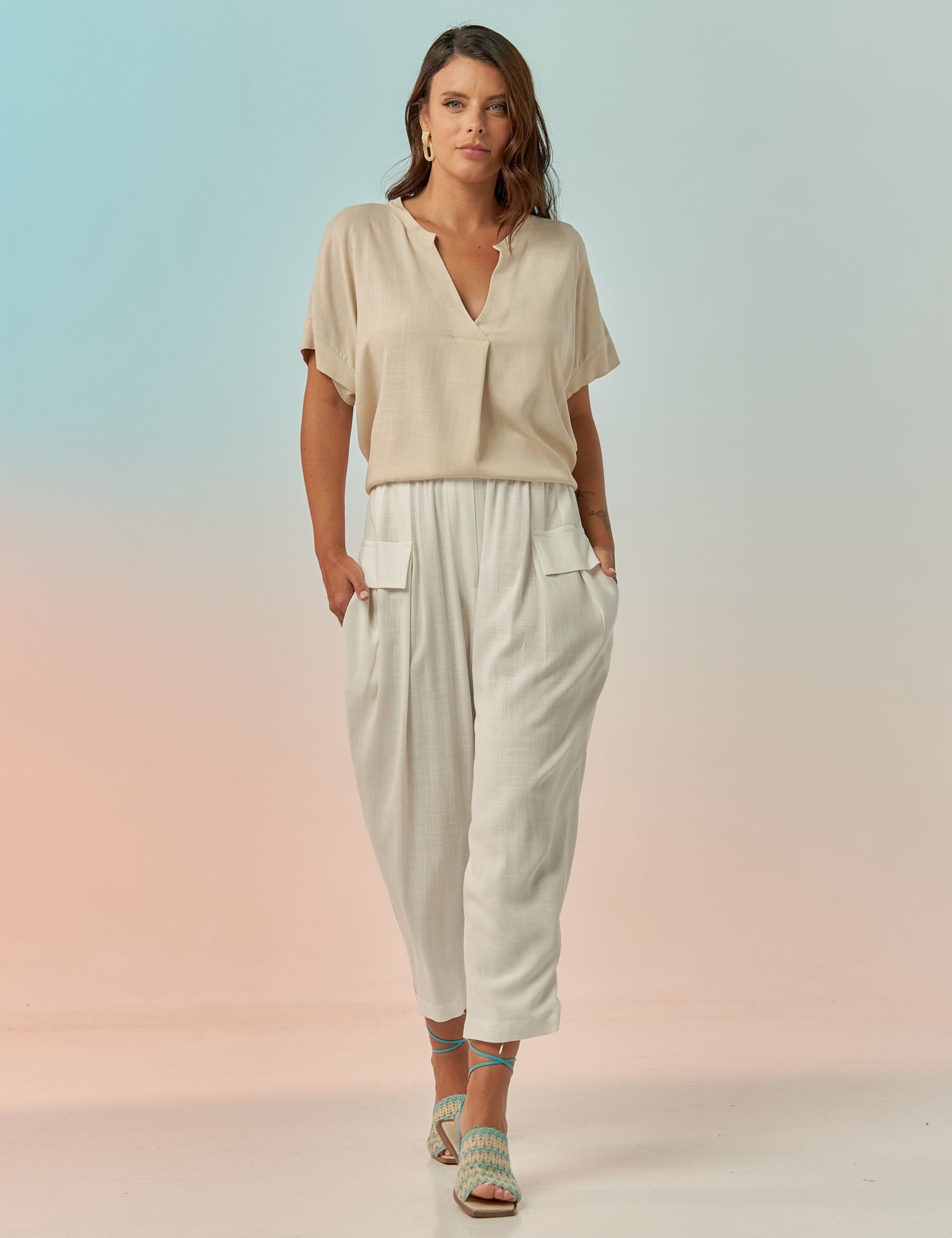 Calça Gramado Linho Off