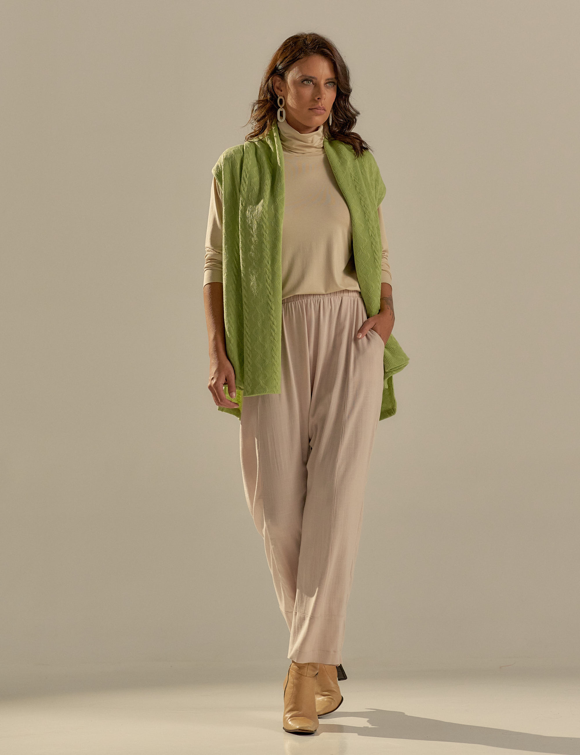 Colete Tricô Quartzo