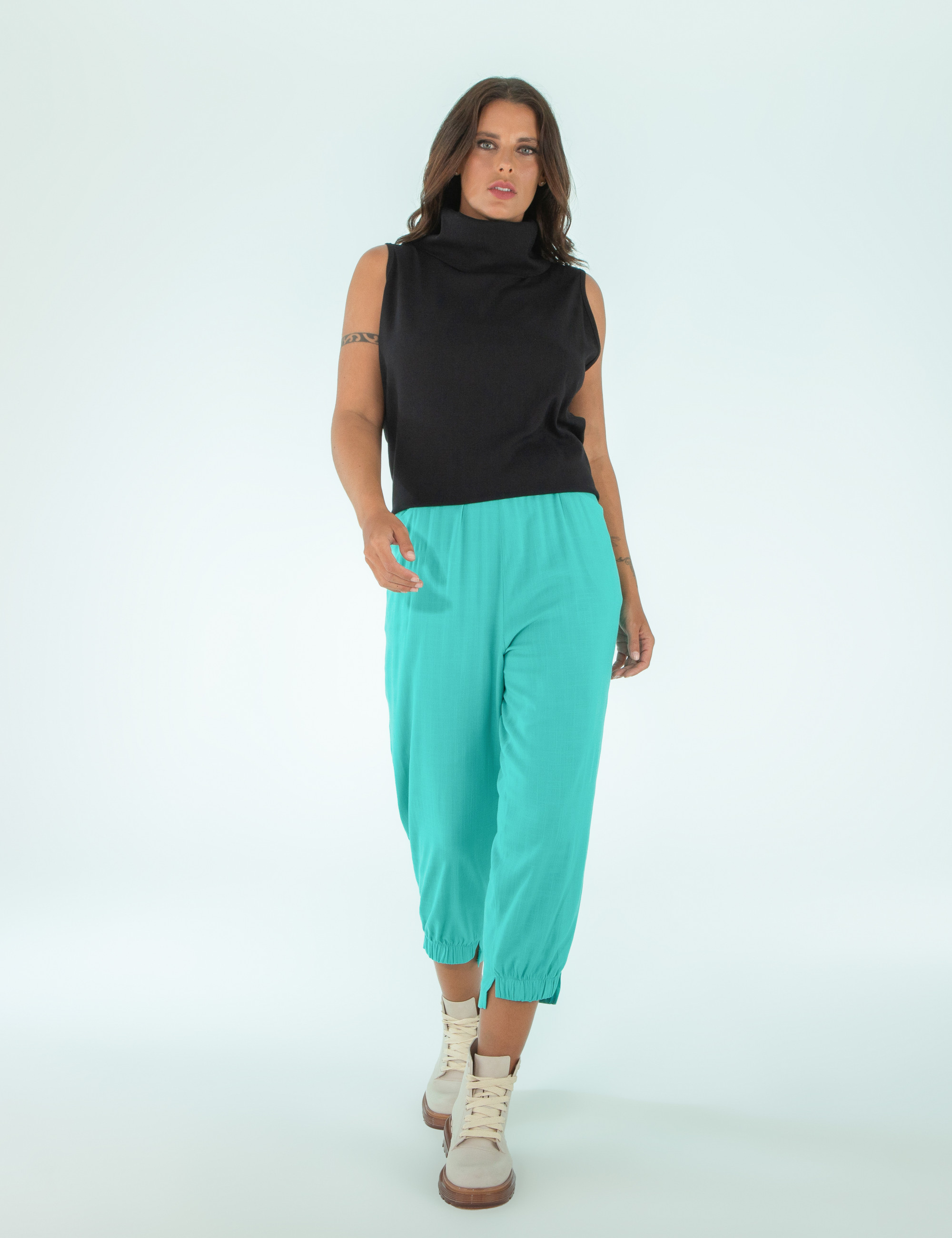 Calça Trancoso Linho Caribe