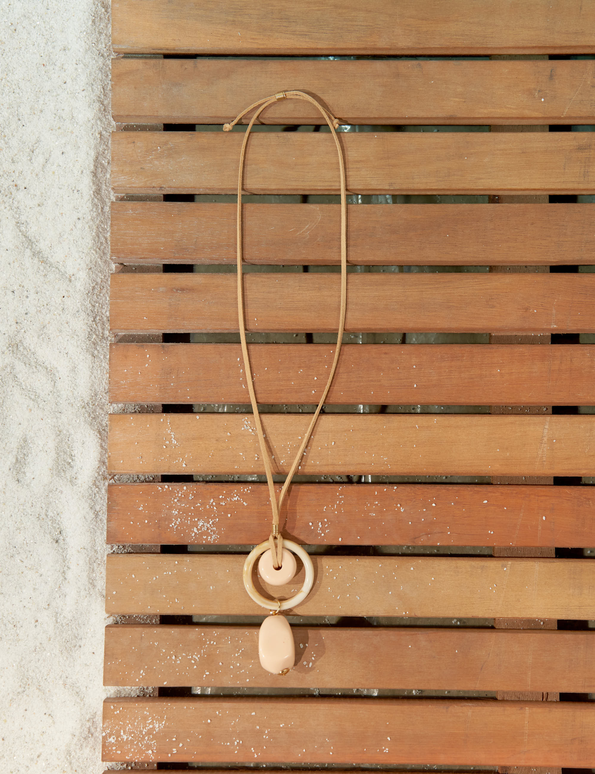 Colar Aro Pingente Rosa Balé