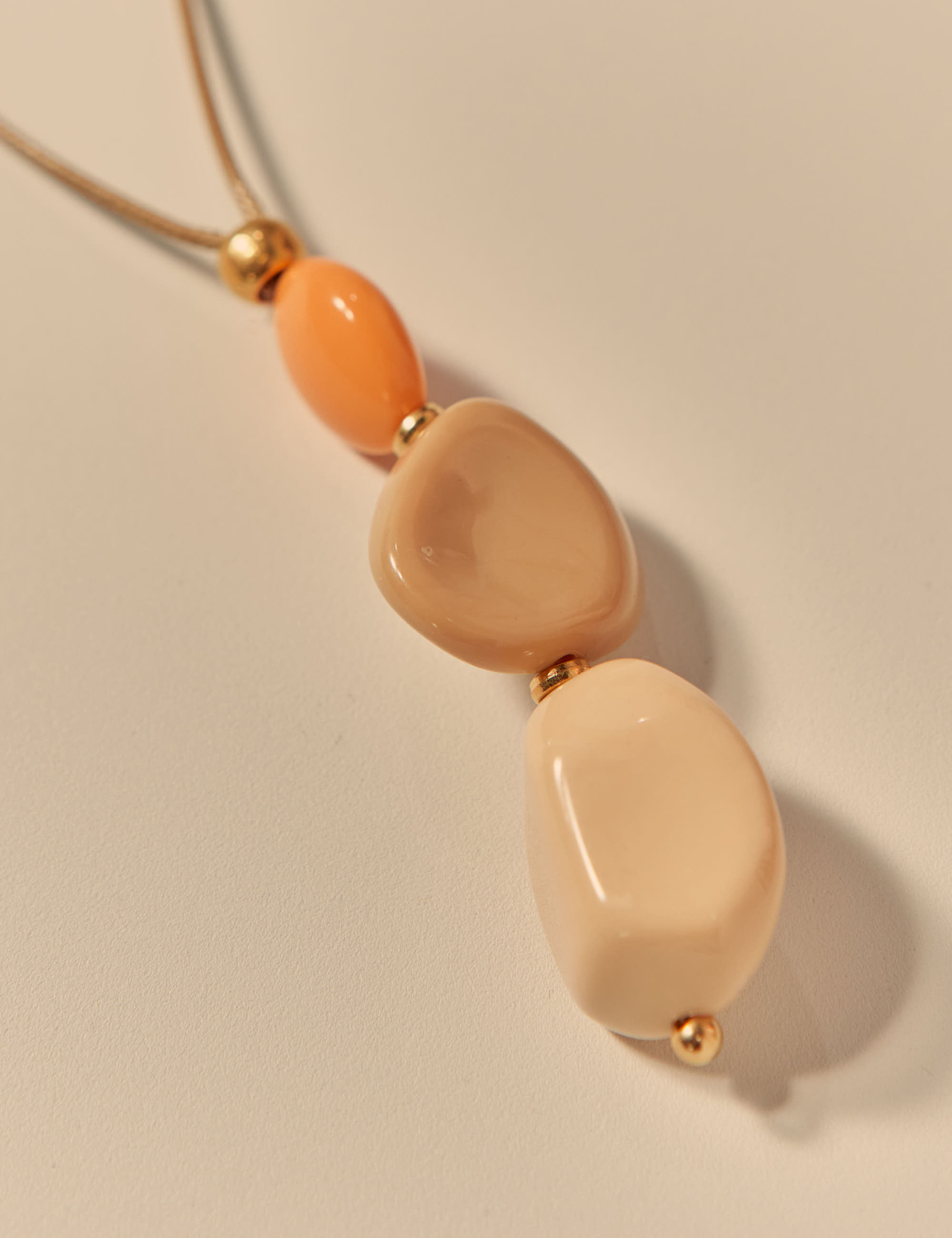 Colar Cascalho Papaya