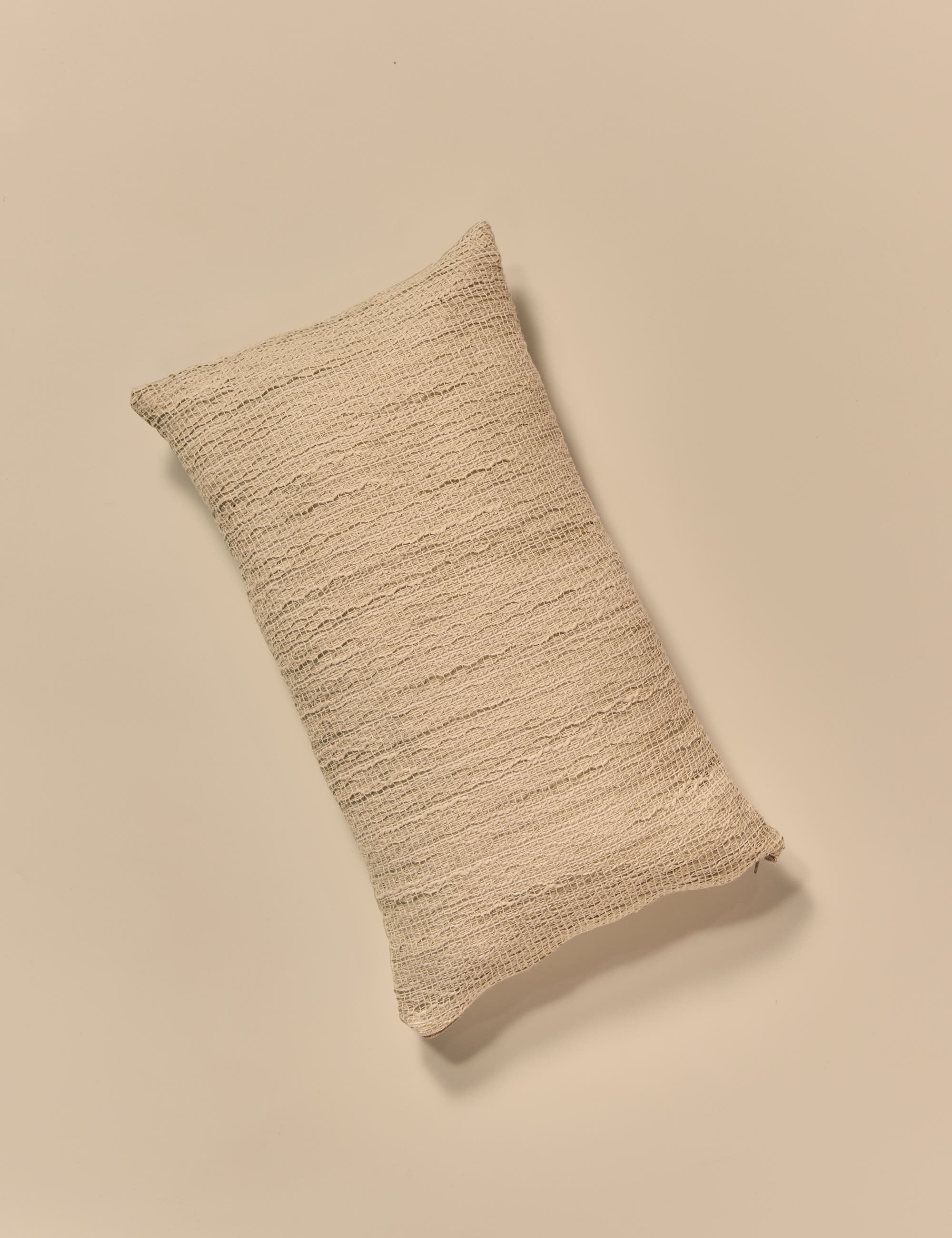 Capa de Almofada Tear Natural Retangular