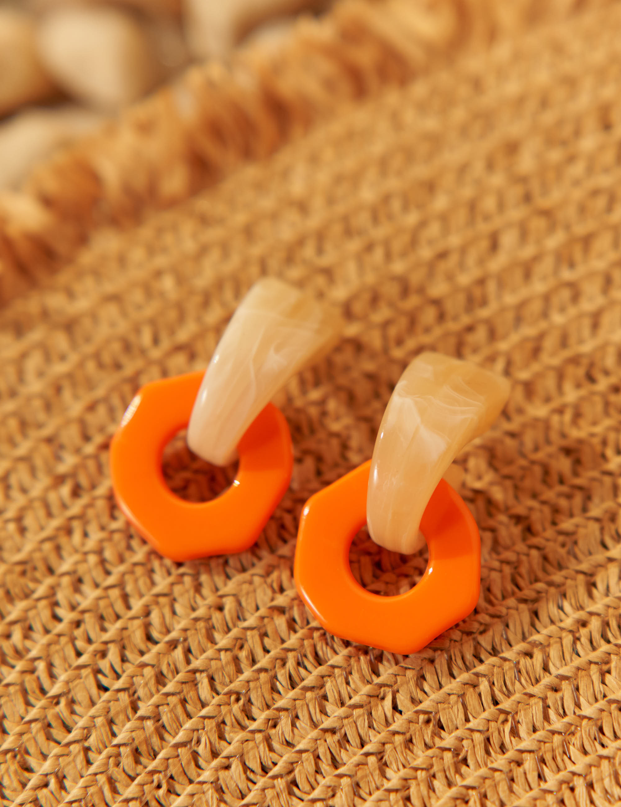 Brinco Mesclado Tangerina