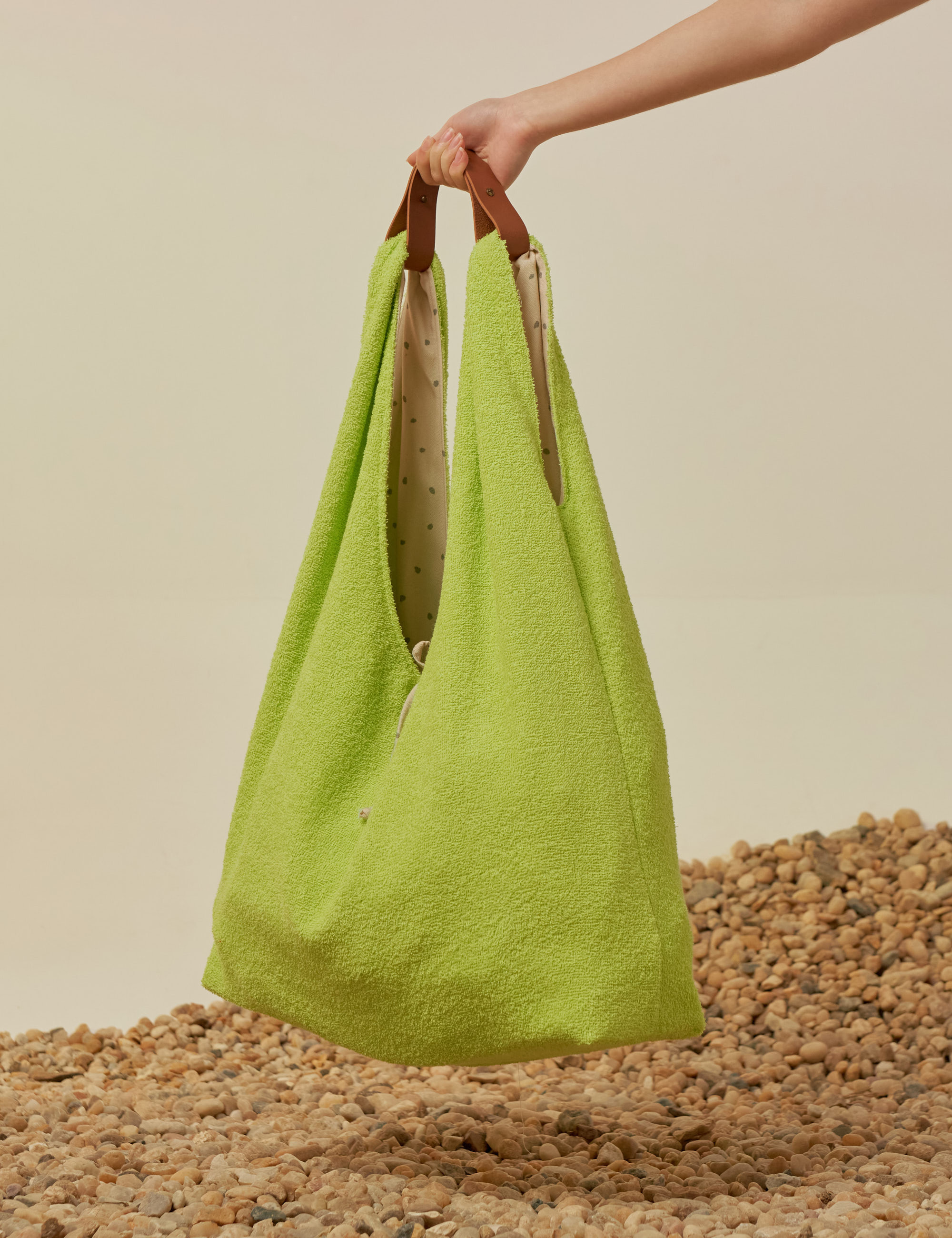 Bolsa Saco Dupla-Face Maracajá Verde