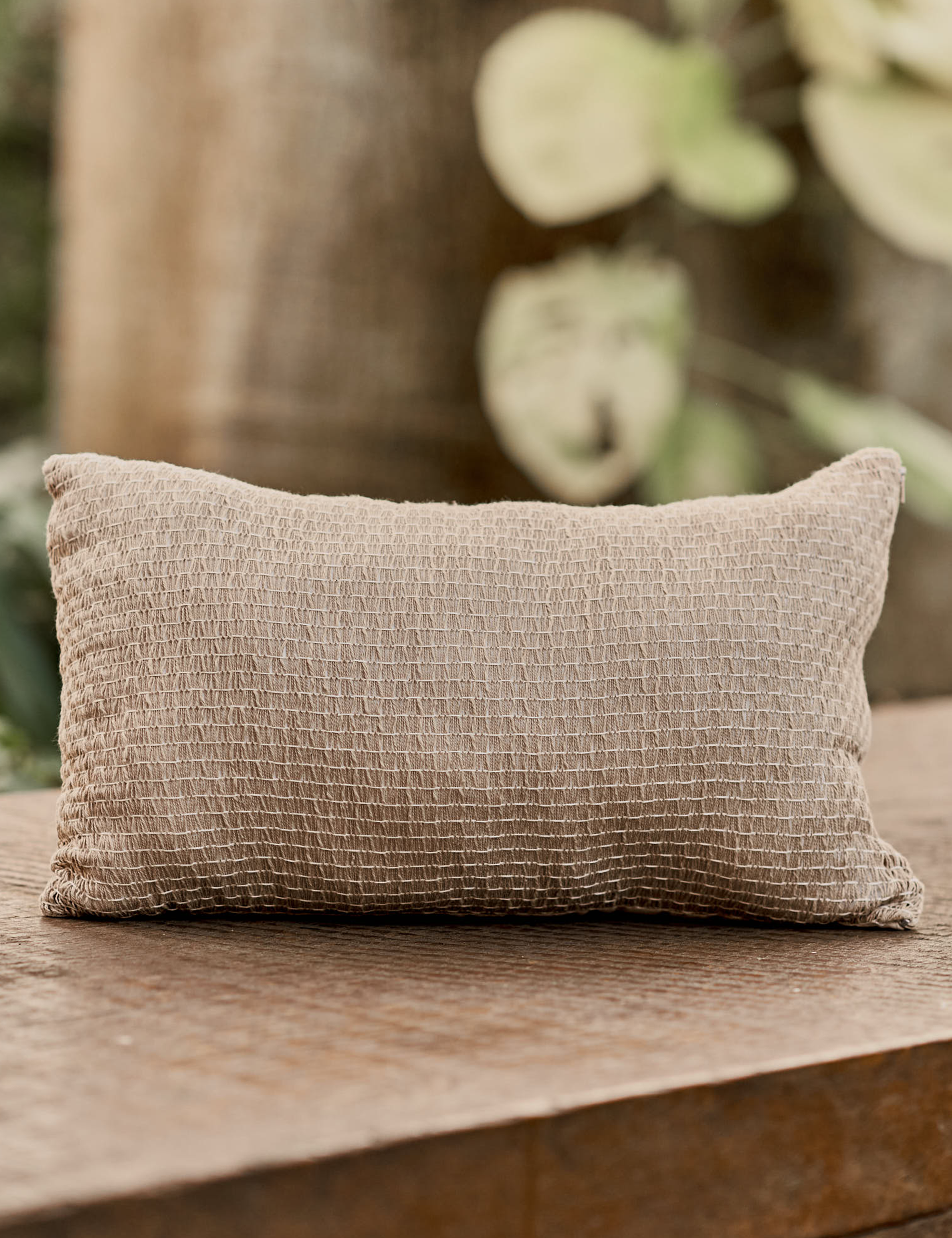 Capa de Almofada Tear Cipó Retangular