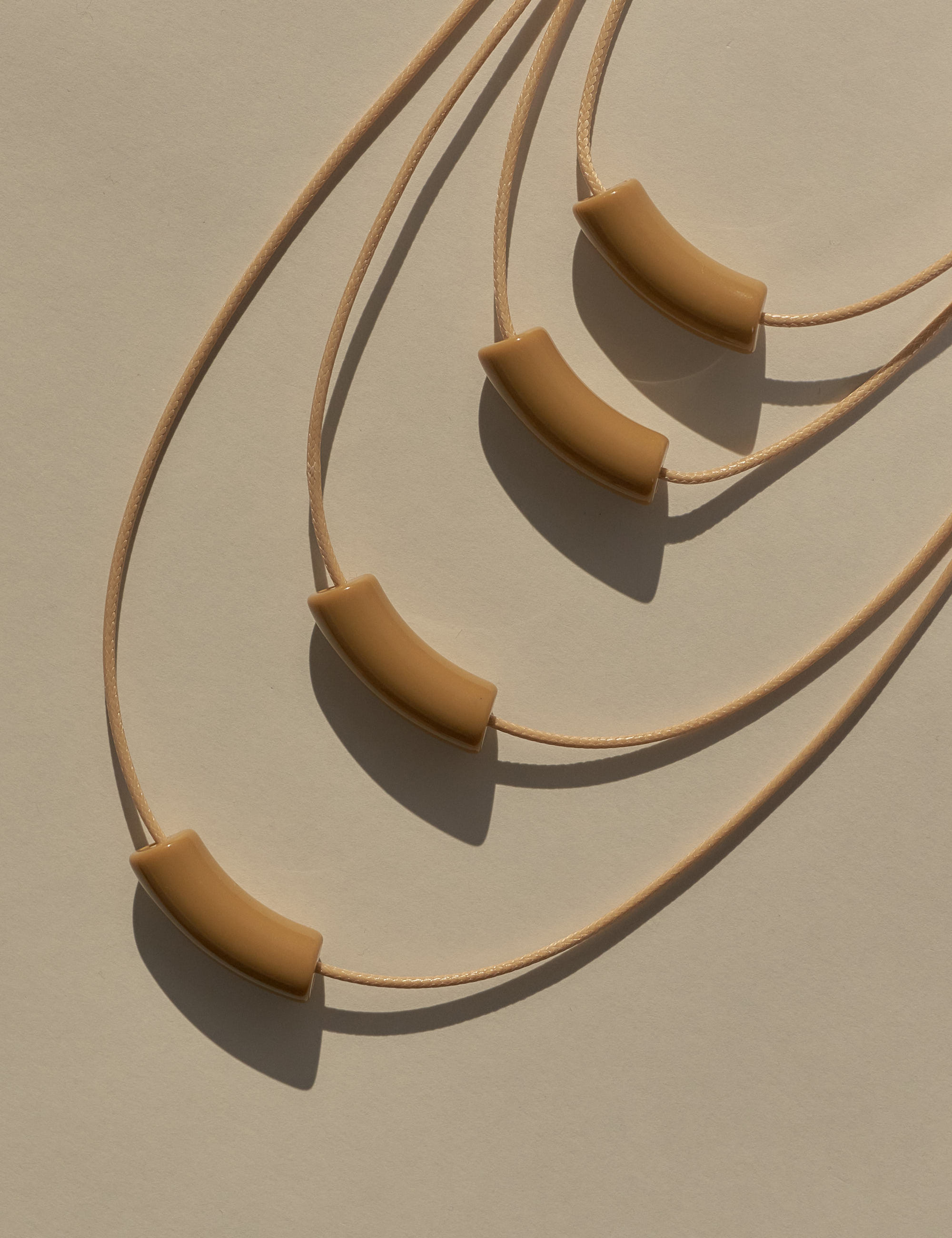 Colar Quatro Fios Areia