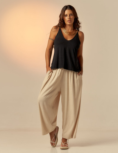 Calça Sertão Linho Trigo