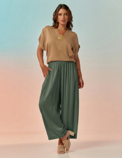 Calça Sertão Linho Verde Salvia