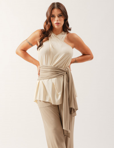 Blusa Decote Transpassado Gelato