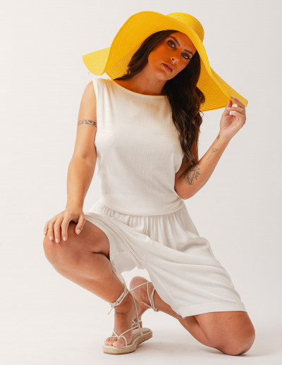 Bermuda Sertão Linho Off