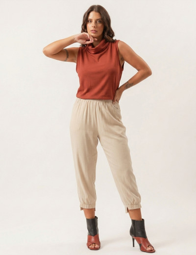 Calça Trancoso Linho Trigo