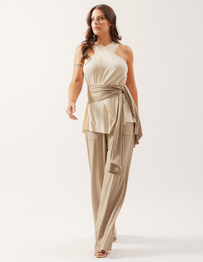 Blusa Decote Transpassado Gelato