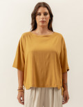 Blusa Canoa Linho Capim