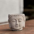 Cachepot Shiva Cinza 12cm