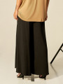 Calça Saia Linho Preta