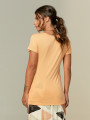 Blusa Baby Look Soft Pêssego