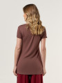 Blusa Baby Look Soft Chocolate