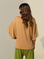 Blusa Soft Gola V Tamarindo