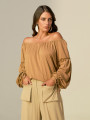 Blusa Ombro A Ombro Tamarindo