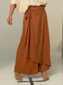 Calça Saia Linho Tamarindo