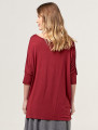 Blusa Quadrada Vinho