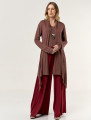 Cardigan Pontas Soft Chocolate 