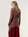 Cardigan Pontas Soft Chocolate 