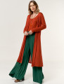 Casaco Longo Soft Ferrugem