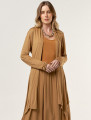 Cardigan Pontas Soft Caramelo