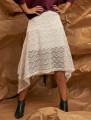Saia Assimétrica Croche Off
