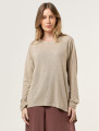 Blusa Lã Mulet Areia