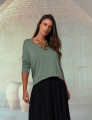 Blusa Morcego Gola V Babosa