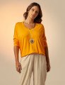 Blusa Morcego Gola V Criativo