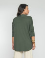 Blusa Gola V Verde Selva