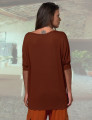 Blusa Quadrada Barro