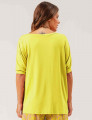 Blusa Quadrada Verde Lima Limão