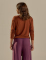 Blusa Nó Manga Longa Cacau