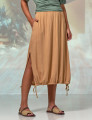 Saia Franzida Linho Ambrosia