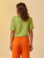 Blusa Nó Frente Kiwi