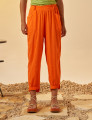Calça Trancoso Linho Tangerina