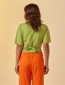 Blusa Nó Frente Kiwi
