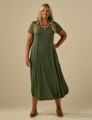 Vestido Camisetão Musgo