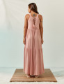 Vestido Rodado Rosa Blush