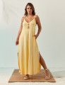 Vestido Regatão Amarelo Solar