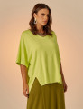 Blusa Recortes Lima