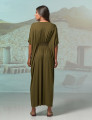 Vestido Kaftan Franzido Orégano