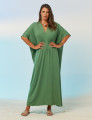 Vestido Kaftan Franzido Coco